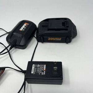 Worx Power Share 20v Max Lithium Battery And Charger WA3520